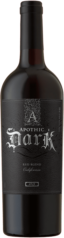 Apothic dark bottle