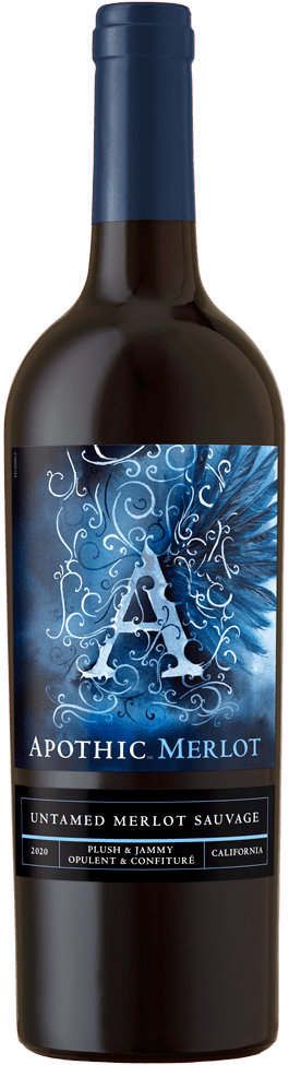 Apothic merlot bottle