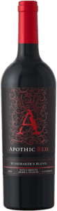 Apothic red bottle
