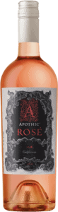 Apothic rose bottle