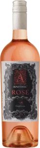 Bouteille d'Apothic rose