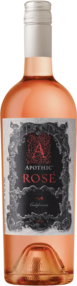 Apothic rose bottle