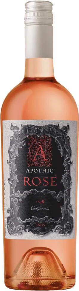 Apothic rose bottle