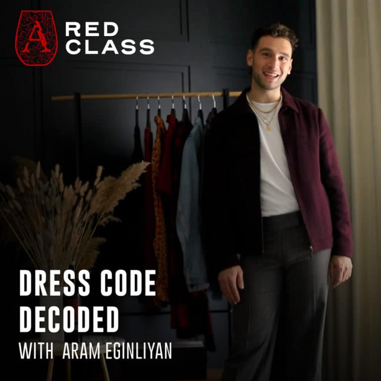 Aram Eginliyan dress code recoded.
