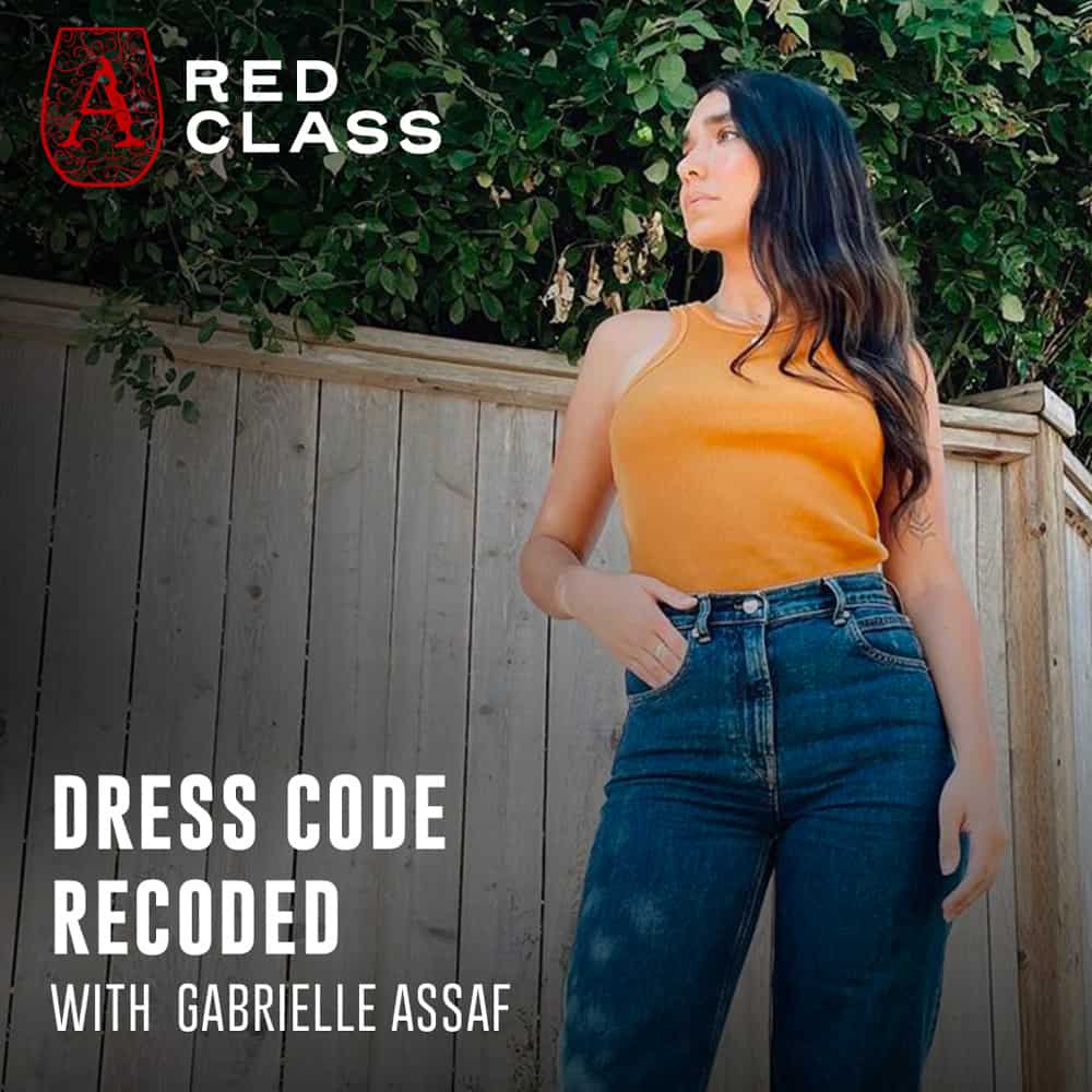Gabriel Assaf in dress code recoded.